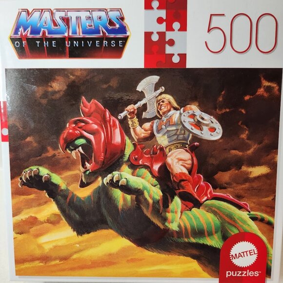 NEW Masters of the Universe Jigsaw Puzzle 500 Pieces Poster He-Man Heman Battle - Picture 5 of 10